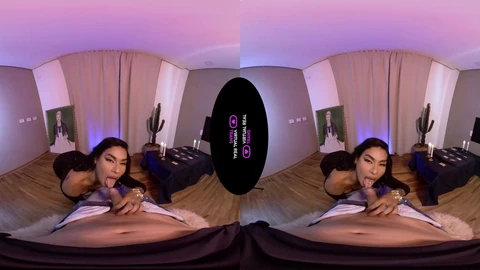 Virtualrealtrans, couch sex