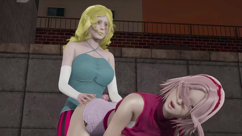 Sakura hentai, she-creature