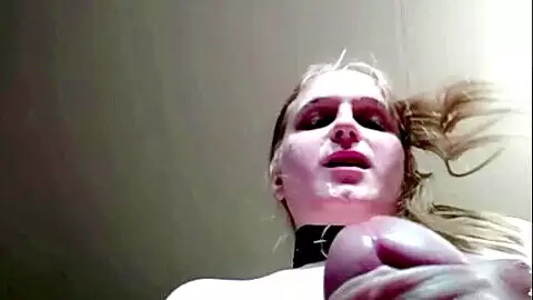 Worship Astra's impressive shecock and take it deep in your mouth