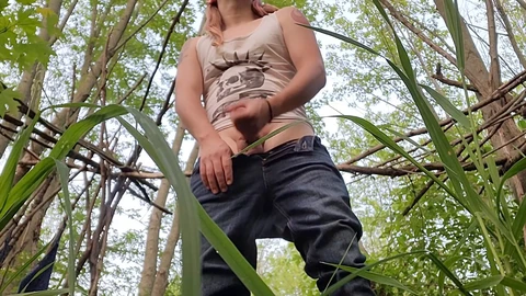 射精合集, 人妖