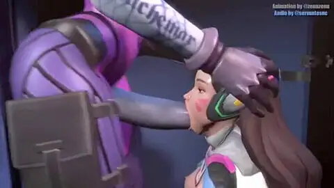 Overwatch widowmaker and tracer, gag