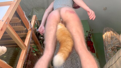 Шлепанье веслом, волосатый мужчина